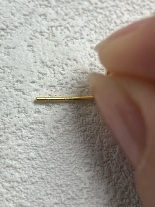 Pendientes largos plata 925 con cristal