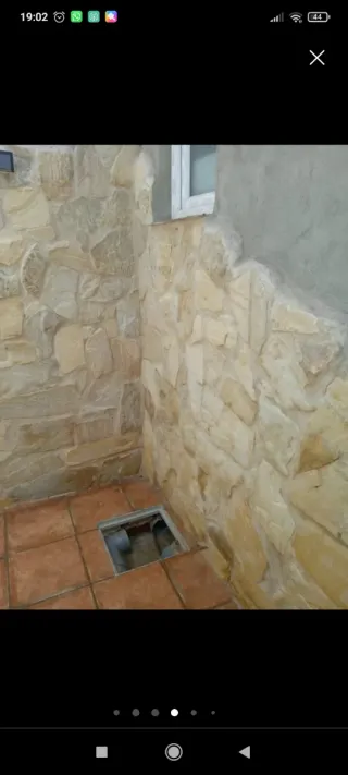 Montaje de piedras