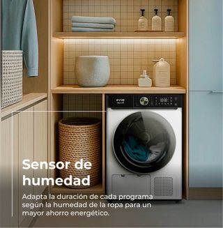 SECADORA 10kg EVVO. INVERTER  1400 rpm.