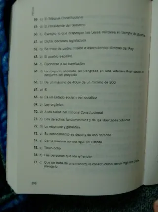 Tests sobre la Constitución