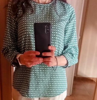 Camisa Sfera Estampada Talla M