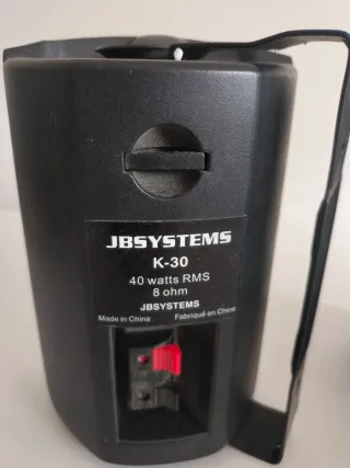 4 Altavoces JBSYSTEMS K-30 Pasivos Negros