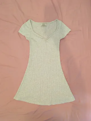 Vestido de punto Pull and Bear