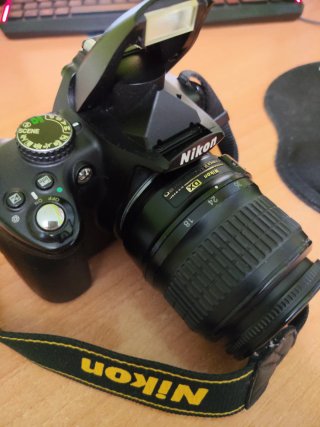 Nikon D5000+objetivo 18-55+ 2 baterias+cargador