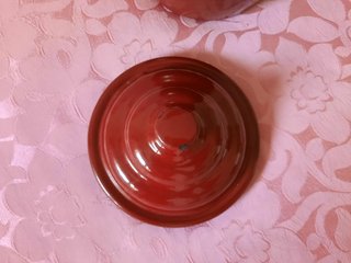 Antico zuppiere in porcellana di 22,5 cm di altezza