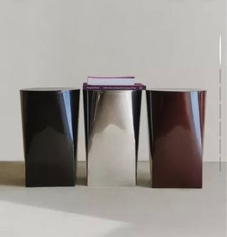 Mesa auxiliar Zara Home acero inoxidable