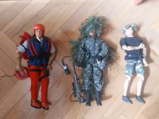 Figuras Geyperman bizart militar y paracaidista
