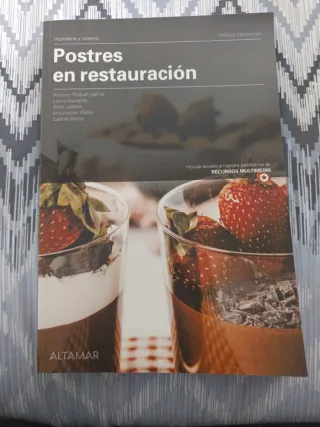 Postres en restauración. Nueva edición.