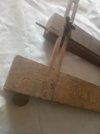 Herramienta antigua carpintería