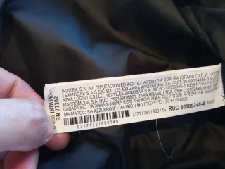 Chaqueta Bomber Zara Talla 13-14 Años
