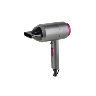 Secador de pelo Jata gris y rosa