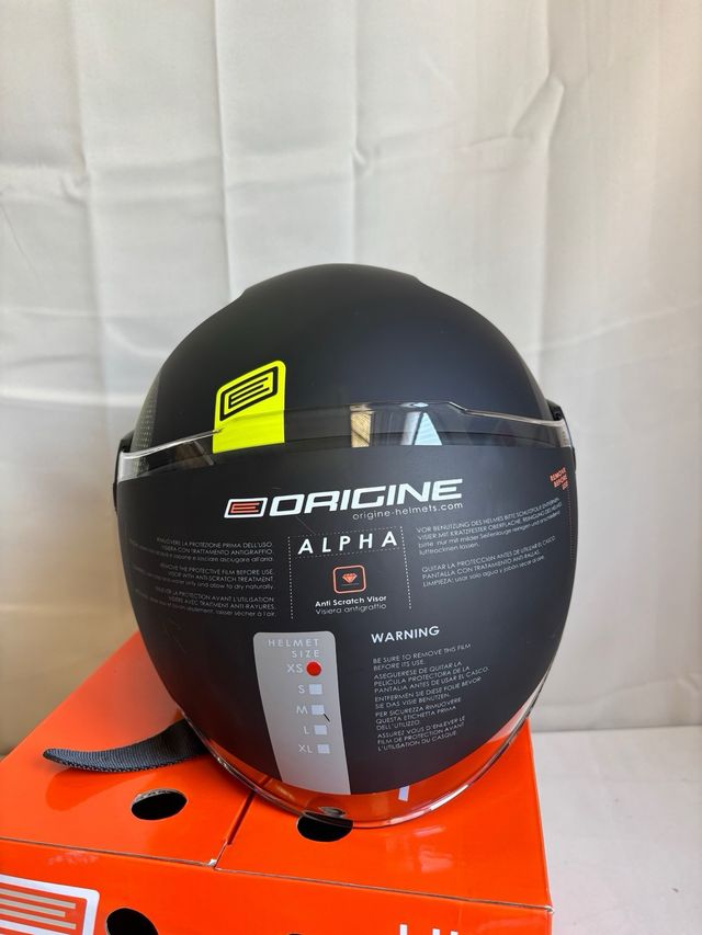 Casco ORIGINE ALPHA Nero/Grigio