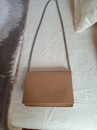 Bolso Pull&Bear beige