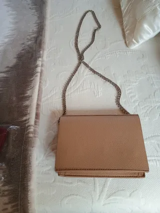 Bolso Pull&Bear beige