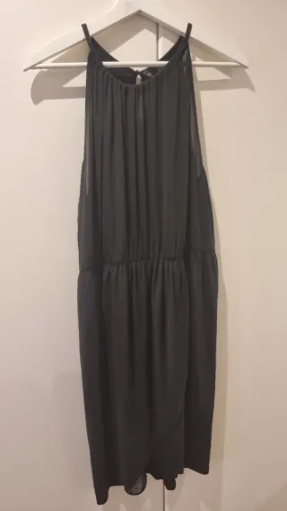 Vestido negro Zara Talla L