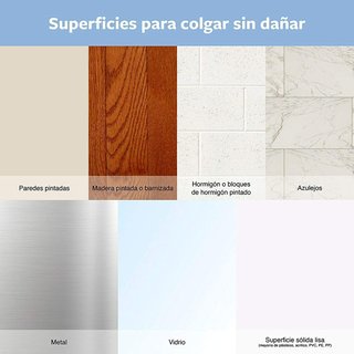 Ganchos adhesivos transparentes para luces