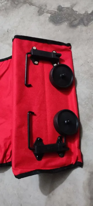 Bolsa Carro Compra Roja