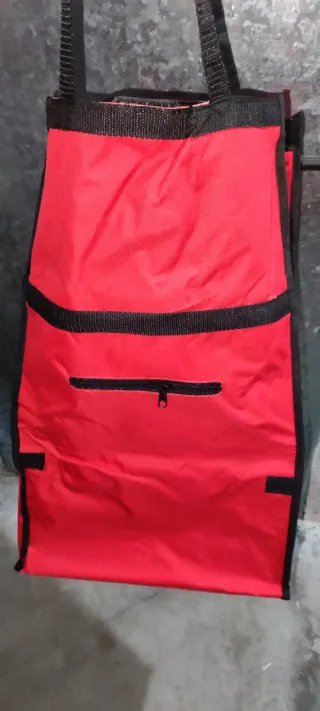 Bolsa Carro Compra Roja