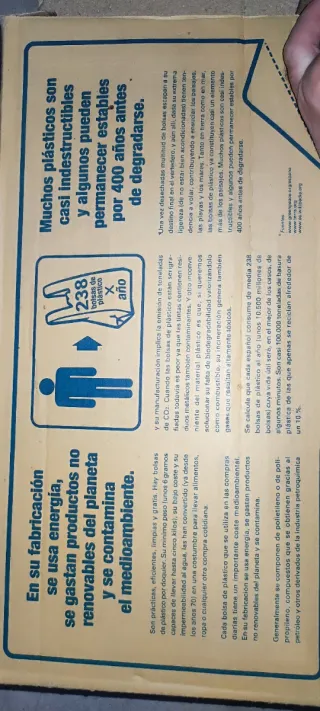 Bolsa Carro Compra Roja