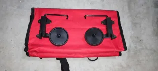 Bolsa Carro Compra Roja