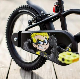 Bicicleta Infantil Btwin 16 Negra/Amarilla
