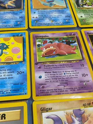 29 cartas pokémon NEO GENÉSIS inglés