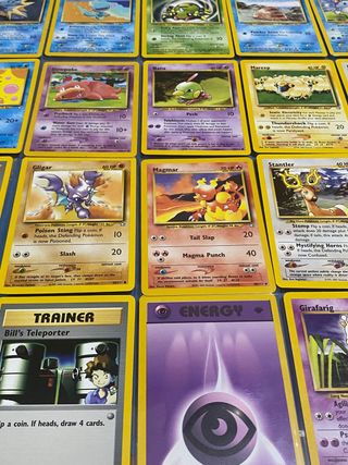 29 cartas pokémon NEO GENÉSIS inglés
