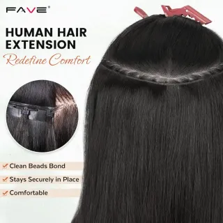 Extensiones pelo humano FAVE 45cm 100g