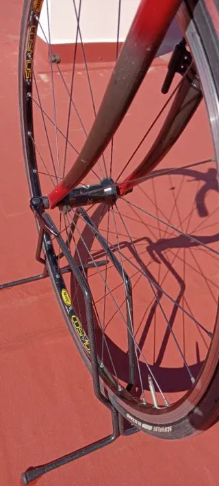 Bicicleta Massi Carbon Fiber Felt Roja