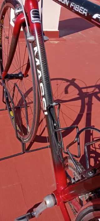 Bicicleta Massi Carbon Fiber Felt Roja