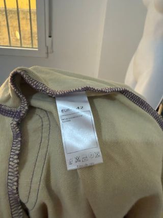 Camiseta manga larga estilo polo - Vintage L