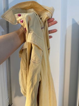 Camiseta manga larga estilo polo - Vintage L