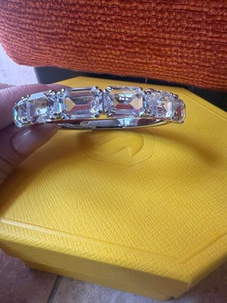 Pulsera Swarovski Cristales Rectangulares