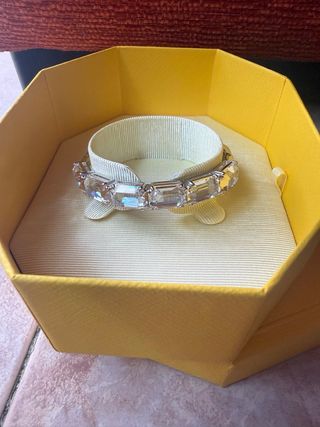 Pulsera Swarovski Cristales Rectangulares