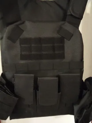 Chaleco táctico negro