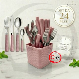 Set 24 posate Casa & Stile