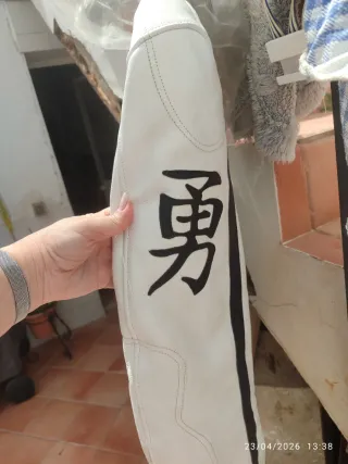 Chaqueta motera Blade Trinity Blanca