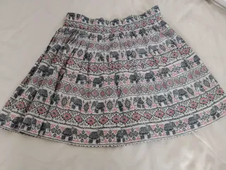 Falda estampada elefantes talla única