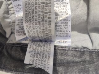 Vaqueros Flare Bershka Talla 42 Gris