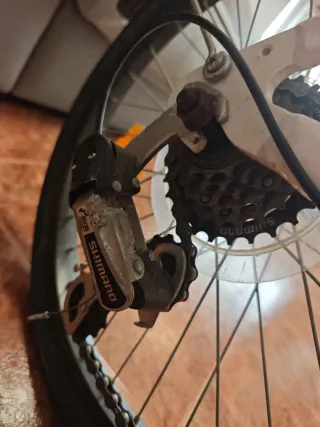 Bicicleta Plegable Zambra Megamo Blanca 20