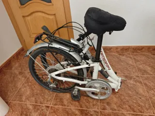 Bicicleta Plegable Zambra Megamo Blanca 20