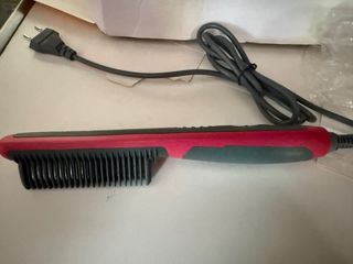 Peine Alisador Negro y Rojo