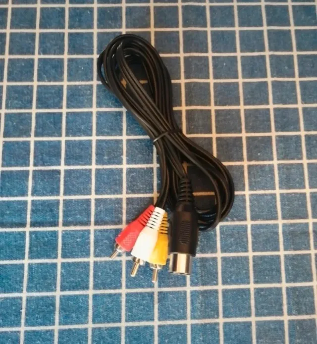 MEGADRIVE 1 CABLE TV AV RCA