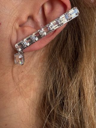 Pendiente Swarovski Earcuff