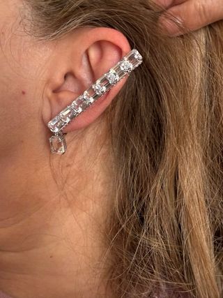 Pendiente Swarovski Earcuff