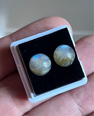 Coppia Cabochon Labradorite
