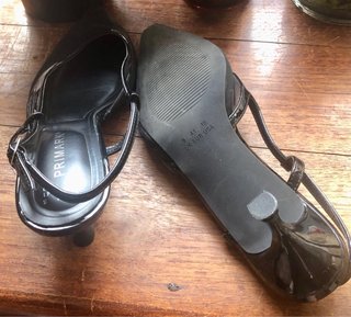 Zapatos destalonados negros