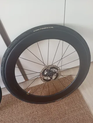 Ruedas carbono disco Hollowgram  rs 64 cl