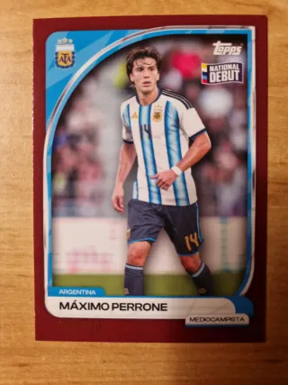Máximo Perrone 83/350 Argentina Topps