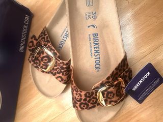 Sandalias Birkenstock Madrid Leopardo Talla 39